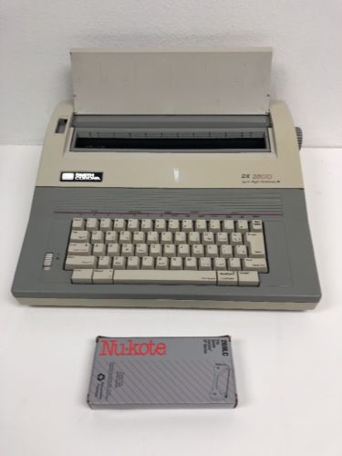 Smith Corona Electrict  Spell Right  Dictionary Typewriter- DX3600 Model 5a-1