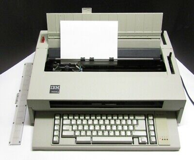 IBM WheelWriter 3 Electric Electronic Office Typewriter Tested Working Needs Ink