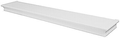HILLMAN FASTENERS Floating Shelf, Beveled Design, White, 36-In. 515616
