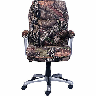 CAMO OFFICE CHAIR Mossy Oak Swivel High Back Seat  Adjustable  Camouflage