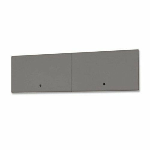 Lorell Steel Drawer with Flipper Doors, 60 by 24-Inch, Charcoal