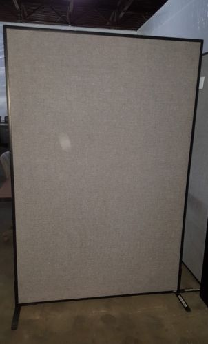 6ft tall Free Standing Panels - Cubicle walls with fabric
