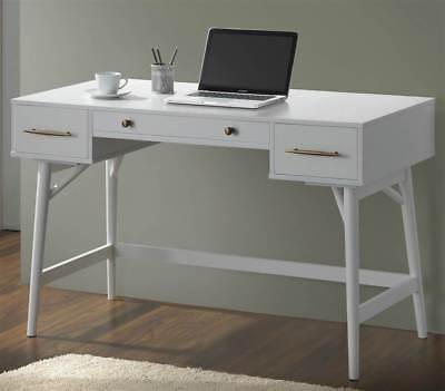 3-Drawer Writing Desk in White [ID 3278626]