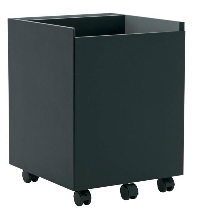 Mobile File Cabinet in Black and Gray [ID 3550237]