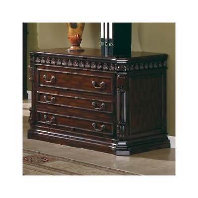 Union Hill File Cabinet in Rich Brown Finish [ID 126160]