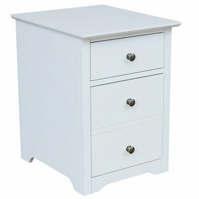 International Concepts 2 Drawer Mobile Vertical File Cabinet in White