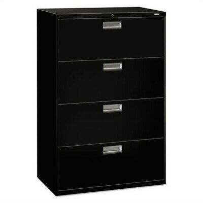 HON 600 Series Standard Lateral Files w/Locks-4 Drawer Lateral File W/Lock, 36