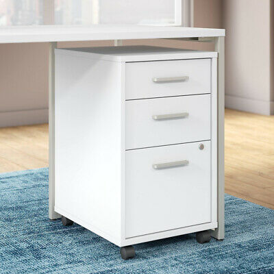 Office By Kathy Ireland Method 3 Drawer Mobile File Cabinet - Assembled