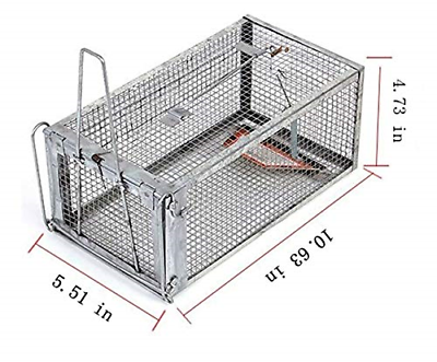 Ejoyfuture Humane Rat Cage Trap for Rats and Mice or Small Animasl,Rat Mouse for