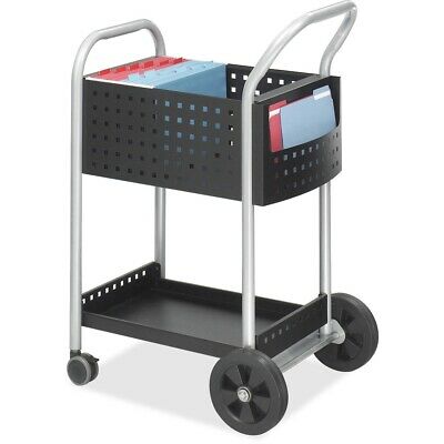 Safco Scoot Mail Cart 5238BL  - 1 Each