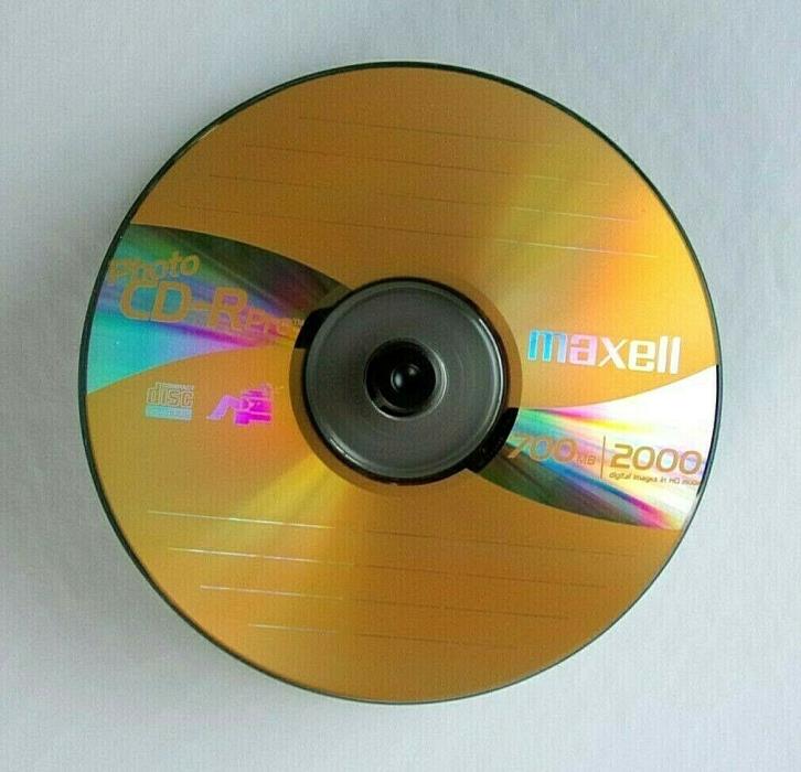 Maxell Photo CD-R Pro 700 MB Spindle Pack of 17 New Discs