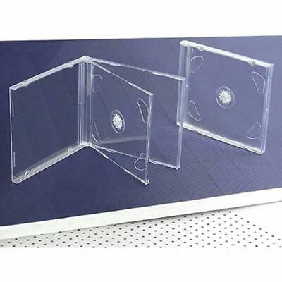 10 STANDARD Clear Double CD Jewel Case Electronics