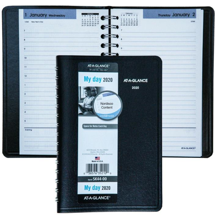 2020 At-A-Glance DayMinder SK44-00 Daily Appointment Book, 4-7/8 x 8