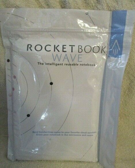 RocketBook Wave Intelligent Reusable Notebook -  Frixion Pen Included