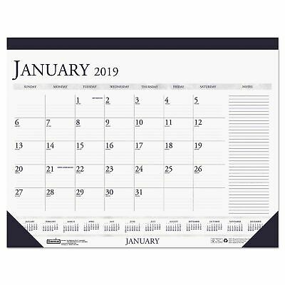 Year 2019 Desk Pad Wall Calendar Chipboard Large Monthly Office Daily Yearly NEW