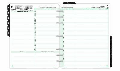 94800 Day-Timer,2-Page-Per-Day  Planner Pages Refill 8.5x11 JULY 2014- JUNE 2015