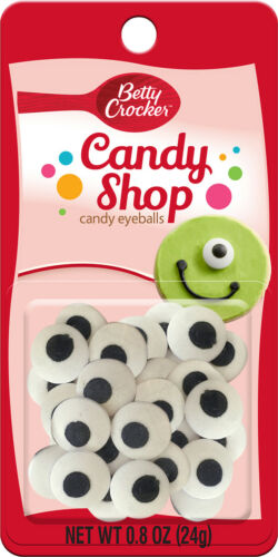Betty Crocker Candy Shop Decor .8oz-Eyeballs - 3 Pack