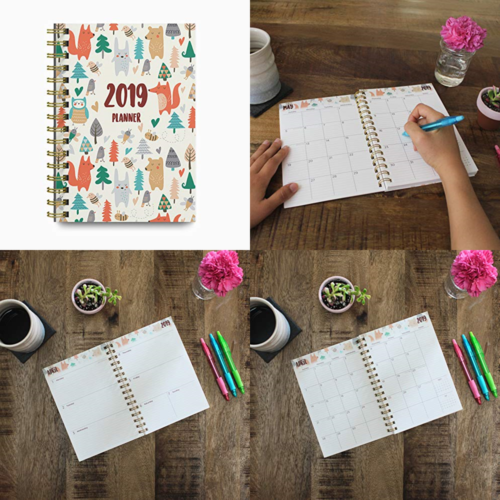 2019 Critters Planner September 2018 December Office Products