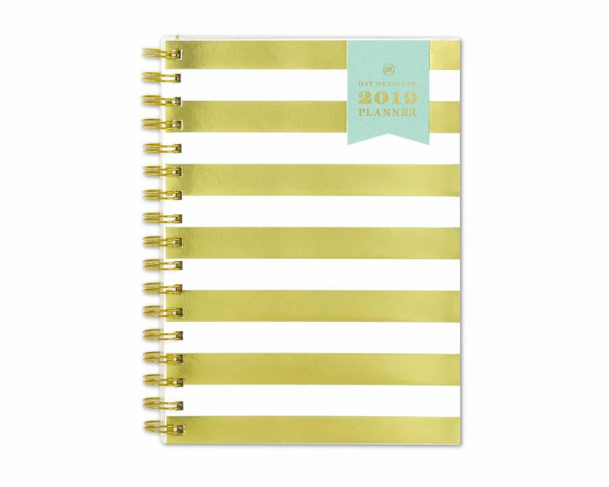 Day Designer for Blue Sky 2019 Weekly & Monthly Planner and Notebook, Flexible..