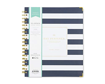 2018-2019 Academic Year Weekly & Monthly Planner, Hardcover, Twin-Wire Binding,