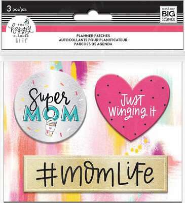 Happy Planner Self-Adhesive Patches 3/Pkg Super Mom 673808008945