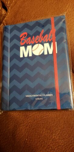 Baseball Mom Calendar Planner 12 Month Planner NEW