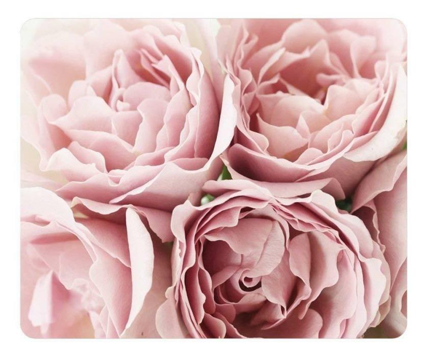 Pink Roses Mouse Pad Flower Gift Idea Free Shipping