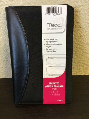 Mead Desk Undated Weekly Planner. Free Shipping.