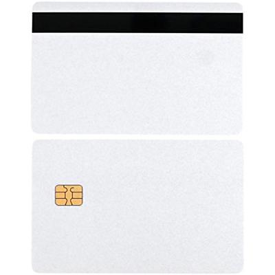 SLE4442 Pearl Chip Cards W/HiCo Track Black Mag Stripe 100 Pack