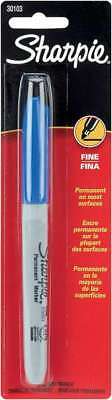 Sharpie Fine Point Permanent Marker Carded Blue 071641301030