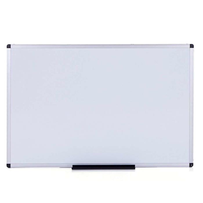 Pizarra Blanca Magnetic Dry Erase Board, 36 X 24 Inches, Silver Para Niños