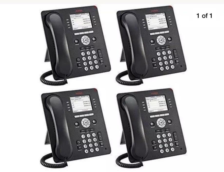 Avaya 9611G (LOT OF 4) IP  Gigabit Office Phones