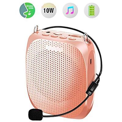 Portable Voice Amplifier SHIDU 10W Personal Wired Microphone Headset With Mini