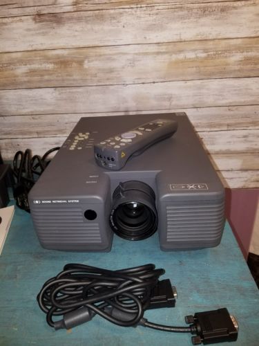 SHARP LCD PROJECTOR XG-NV1U WITH CASE, REMOTE, MANUAL
