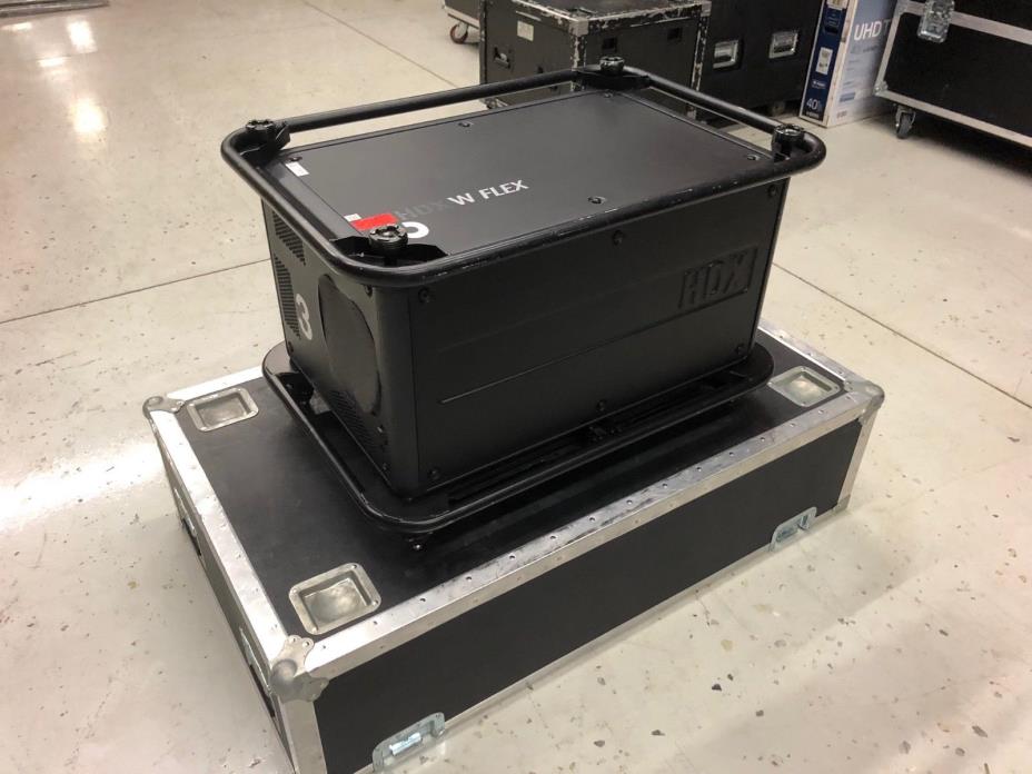 Barco HDX-W20 FLEX Projector w/Case