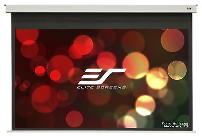 Elite Screens Evanesce White Electric Projection Screen