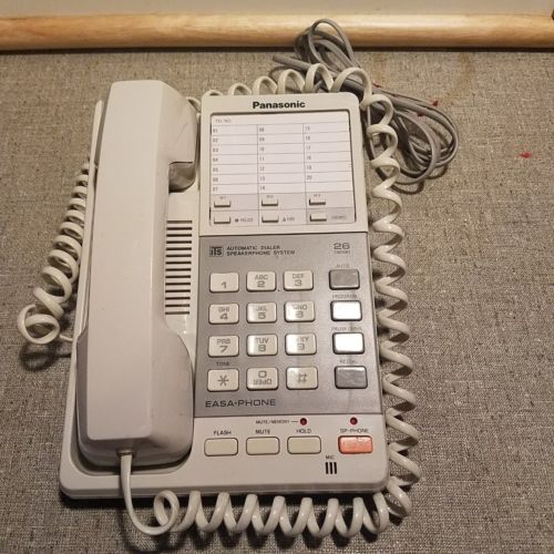 Panasonic KX-T2342 Easa Phone With Speaker Phone, Hold 26 Stations