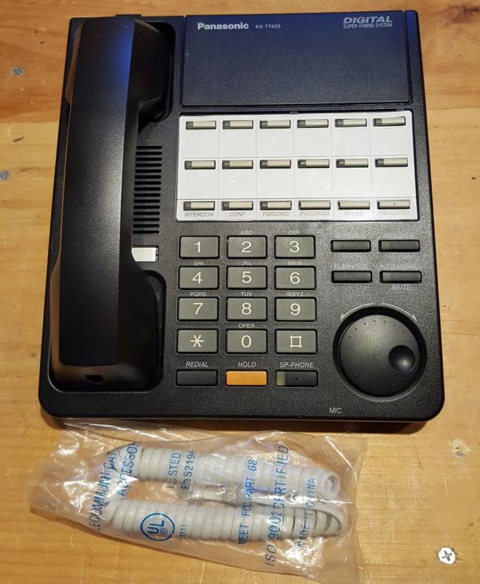 Panasonic KX-T7420 Digital Super Hybrid System Phone - Free Shipping