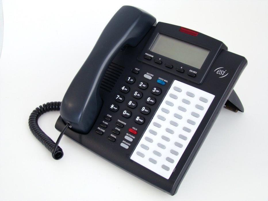 PBX Phone System ESI 48 key phones, ESI 50 PBX, Plantronix Bluetooth headset