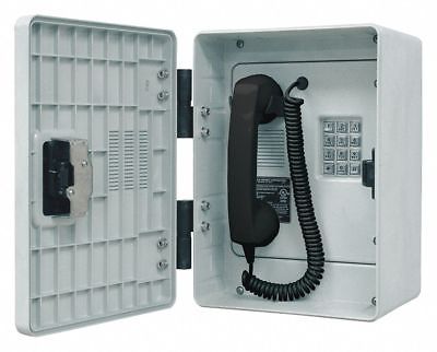 Hubbell Gai-tronics Telephone, Weatherproof Gray  256-001SK