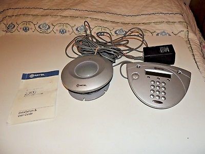 Mitel 5303 Conference Phone 50001903 w/ Dial Pad Tablet, Cables & Power Module