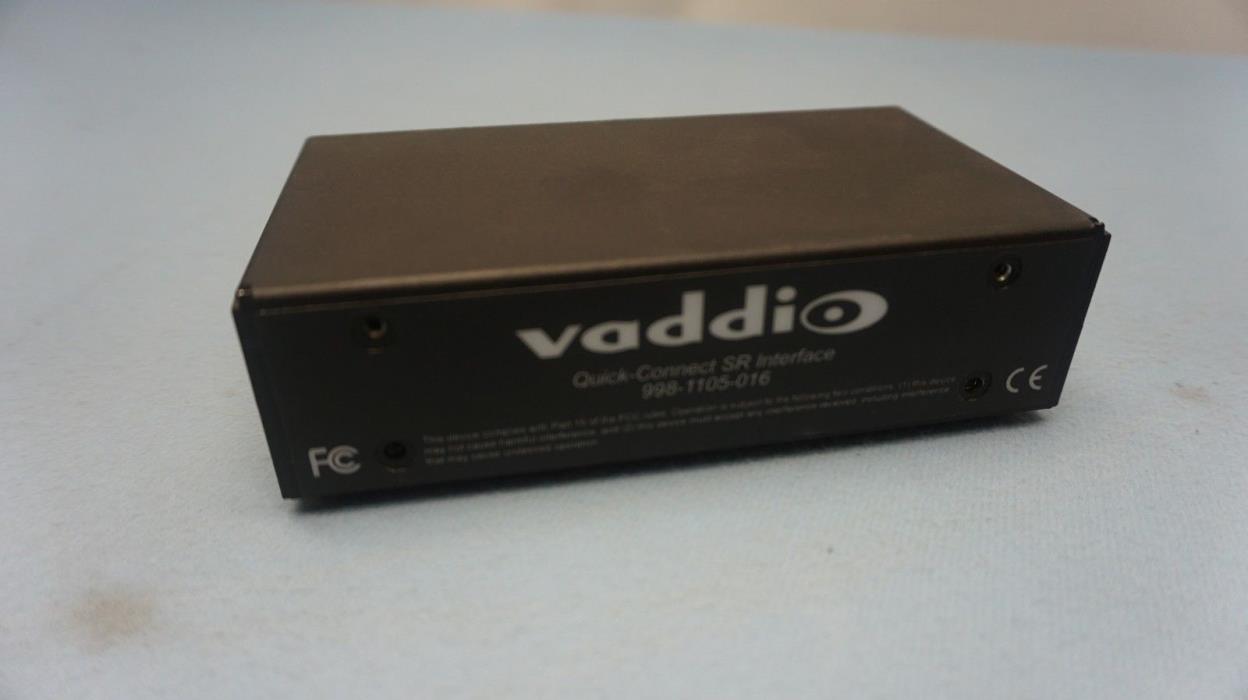 Vaddio Quick-Connect SR Interface (998-1105-016) (HD-18) (34C)