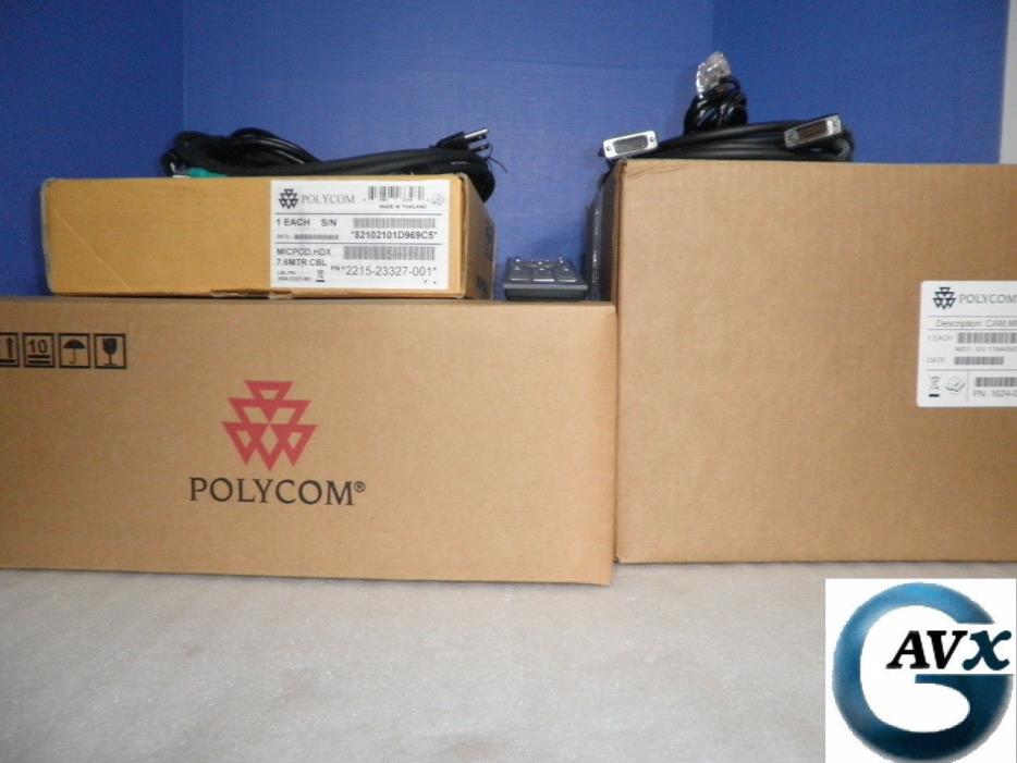 Polycom HDX 8000 1080p MP +1year Warranty, P+C, Complete Video Conference System