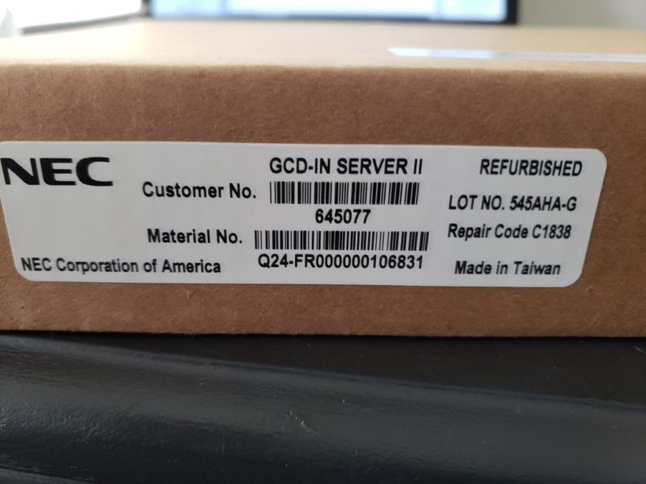 NEC 9100 GCD-in Server ll blade