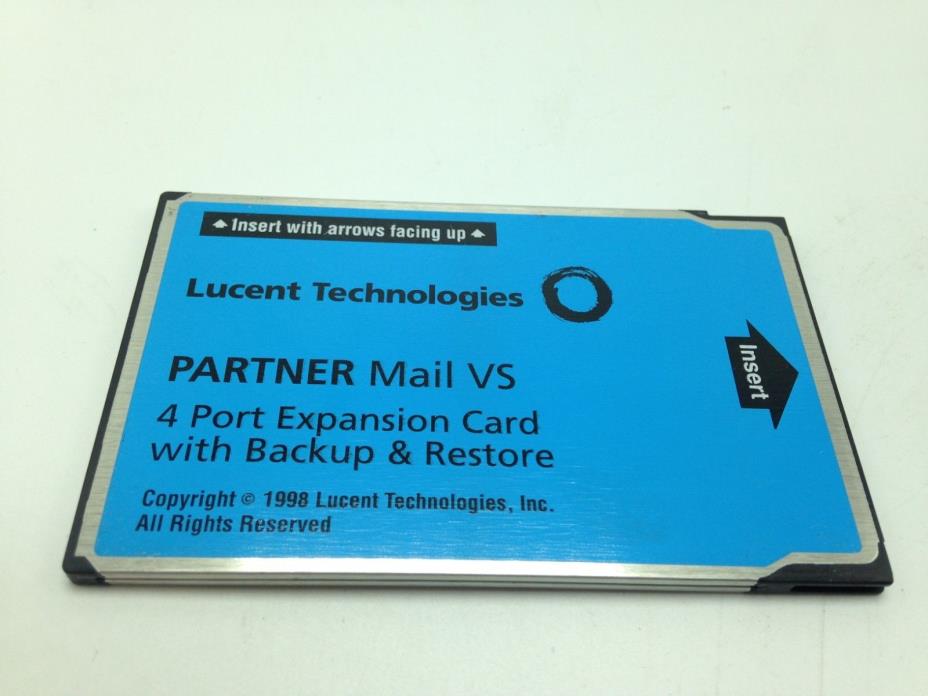 Partner Mail VS Release 5.0 4-Port Upgrade Card