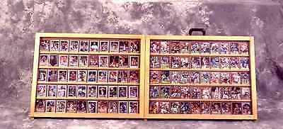 Table Top Card Display Case / Trade Show Case / Full Portable Table Top