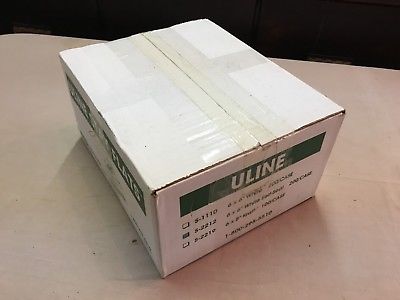 Unopened Case Of 200 Uline 6x6 White Self Seal Stay Flats S-2212 CD DVD Size