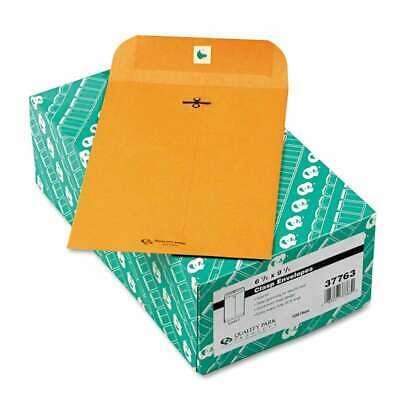 Quality Park Clasp Envelope, 6 1/2 x 9 1/2, 32lb, Brown Kraft, 1 085227377630