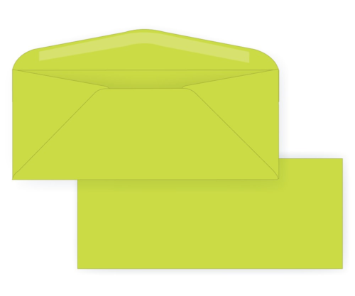 #10 Regular Envelope - Astrobright - 24# Terra Green 4 1/8 x 9 1/2 - Business of