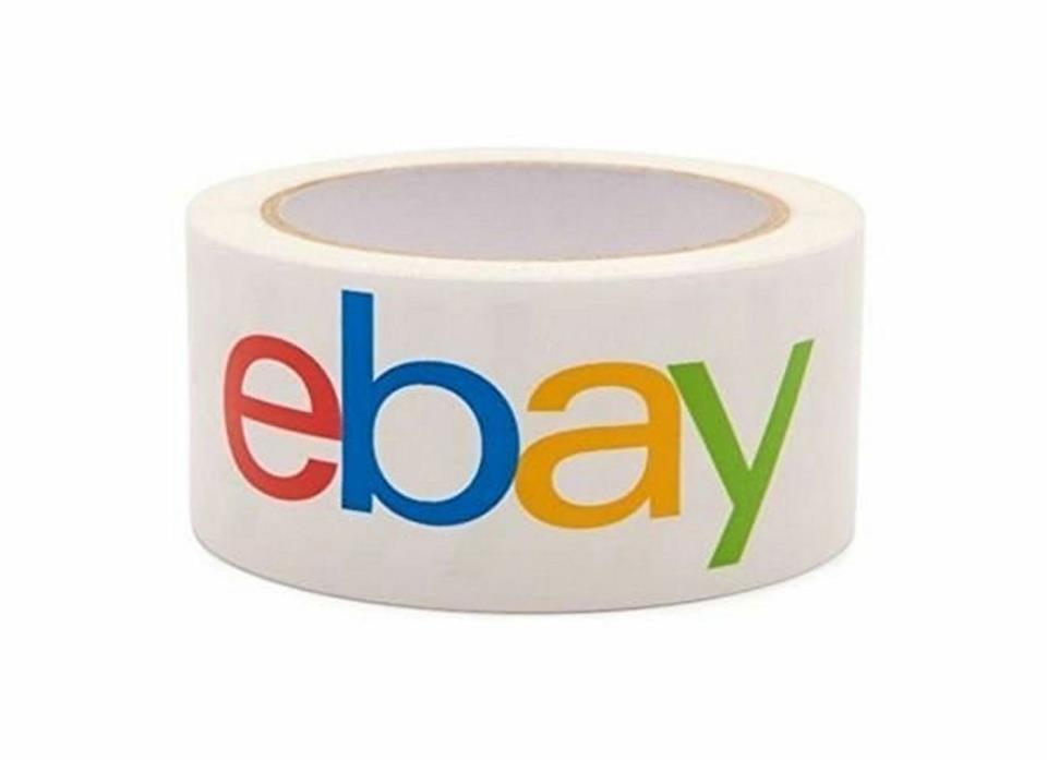Official eBay Branded BOPP Strong Packaging Tape - Shipping Supplies 1-3 Rolls